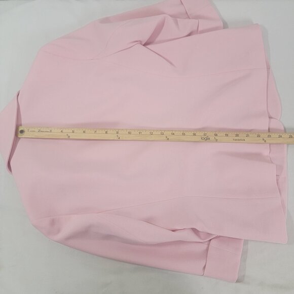 Kasper Women's Blazer Suit Jacket Pink Size 10P 10 P Petite Lined One button - Picture 4 of 6